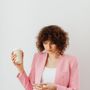 Portrait of Kateryna, an accountant from Dnipro.